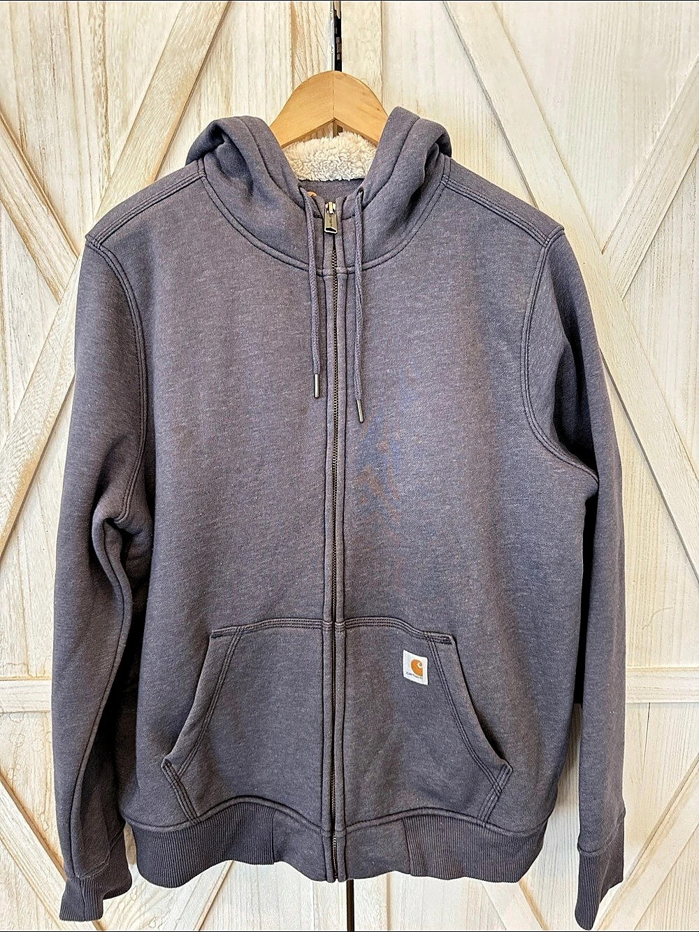 Carhartt Relaxed Fit Sherpa-Lined Full-Zip Hoodie- Men’s or Woman’s